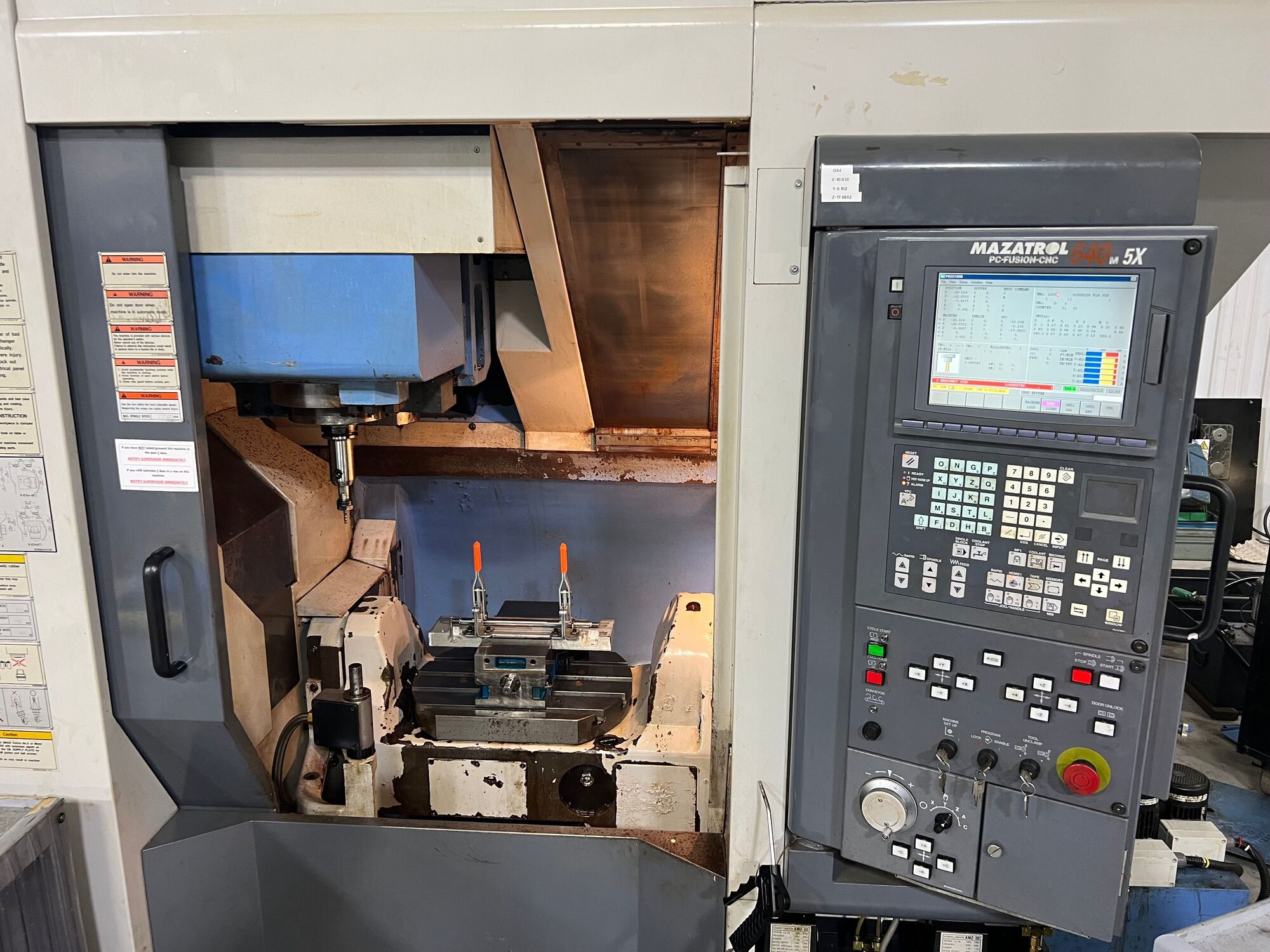 2002 MAZAK VARIAXIS 500-5X Vertical Machining Centers (5-Axis or More) | Silverlight CNC, Inc