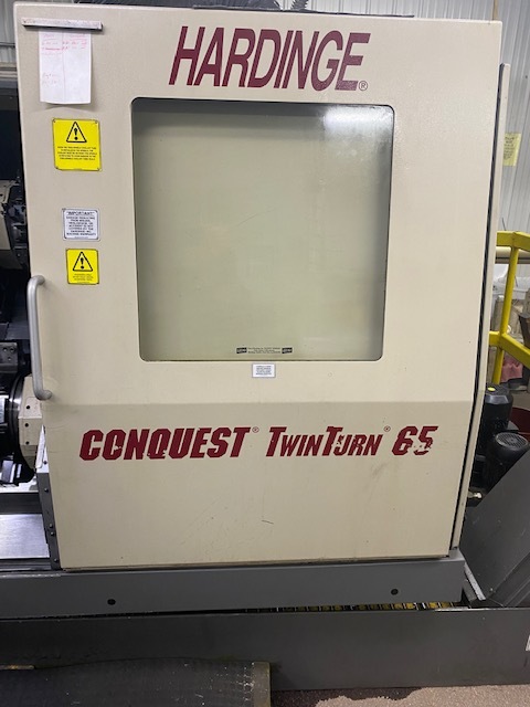 2002 HARDINGE CONQUEST TWIN TURN 65 CNC Lathes | Silverlight CNC, Inc