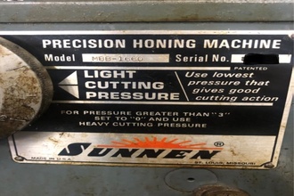 SUNNEN MBB-1660 PRECISION HONING MACH Hones | Silverlight CNC, Inc (2)