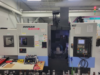 2014,DOOSAN,VC 630/5AX,Vertical Machining Centers (5-Axis or More),|,Silverlight CNC, Inc