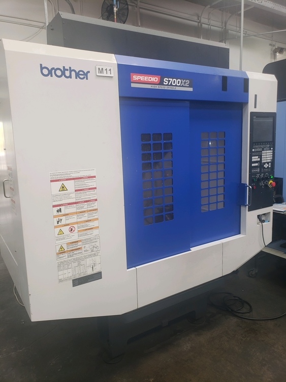 2020 BROTHER SPEEDIO S700X2 CNC Drilling and Tapping Centers | Silverlight CNC, Inc
