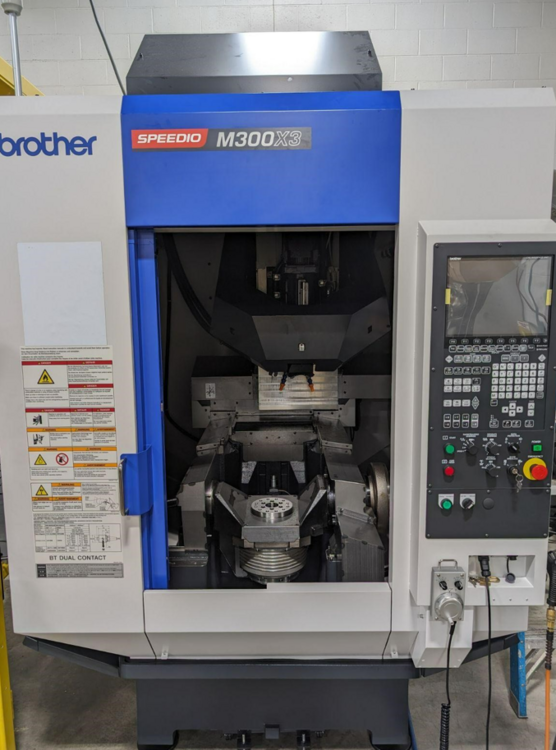 2022 BROTHER SPEEDIO M300 X3 Vertical Machining Centers (5-Axis or More) | Silverlight CNC, Inc