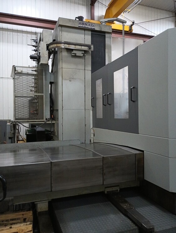 2012 HYUNDAI KIA KBN135 Horizontal Table Type Boring Mills | Silverlight CNC, Inc