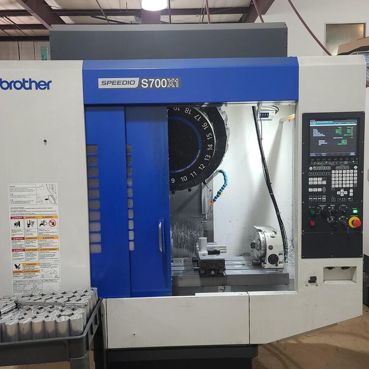 2016 BROTHER SPEEDIO S700X1 CNC Drilling and Tapping Centers | Silverlight CNC, Inc