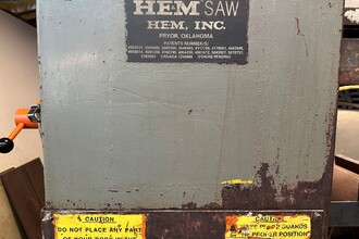 1996 HEM 120H Horizontal Band Saws | Silverlight CNC, Inc (4)