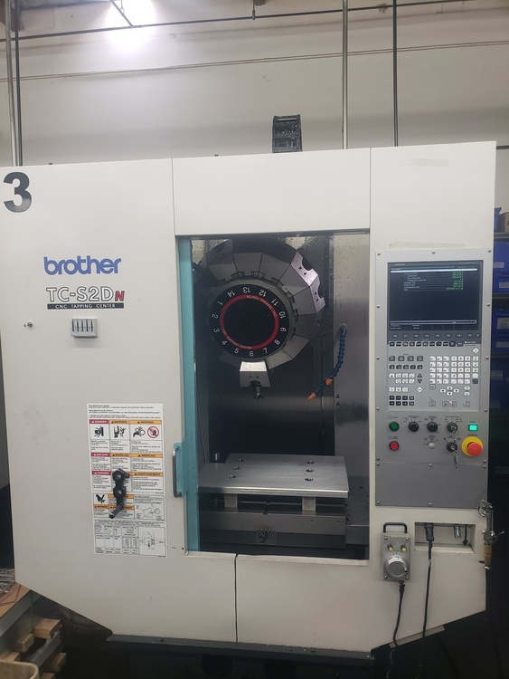 2013 BROTHER TC-S2DN CNC Drilling and Tapping Centers | Silverlight CNC, Inc
